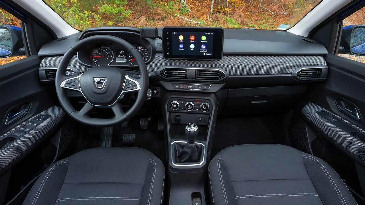 Dacia Sandero 2021 - interior