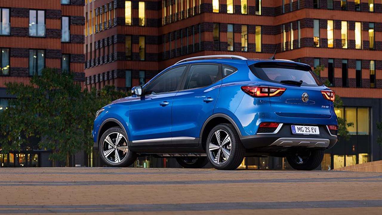 MG ZS EV - posterior