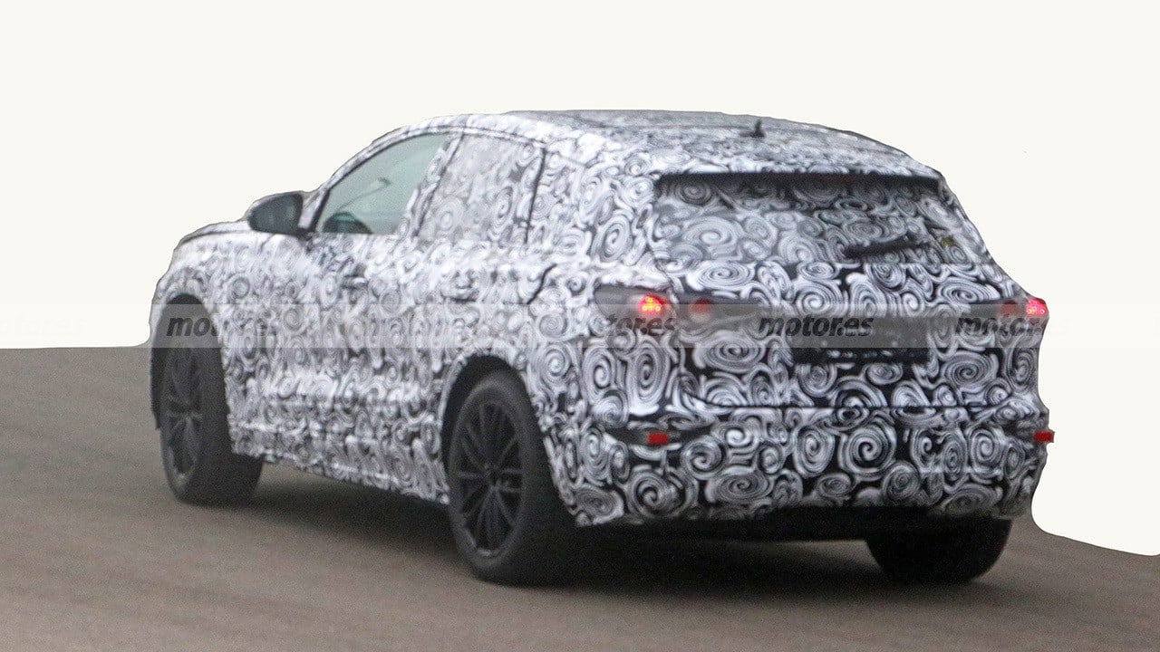 Audi Q5 e-tron - foto espía posterior