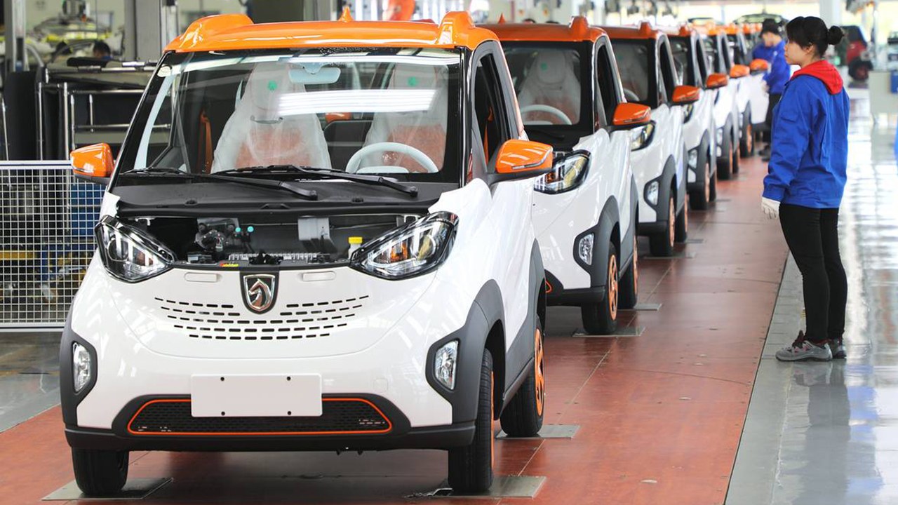Baojun E100 - producción