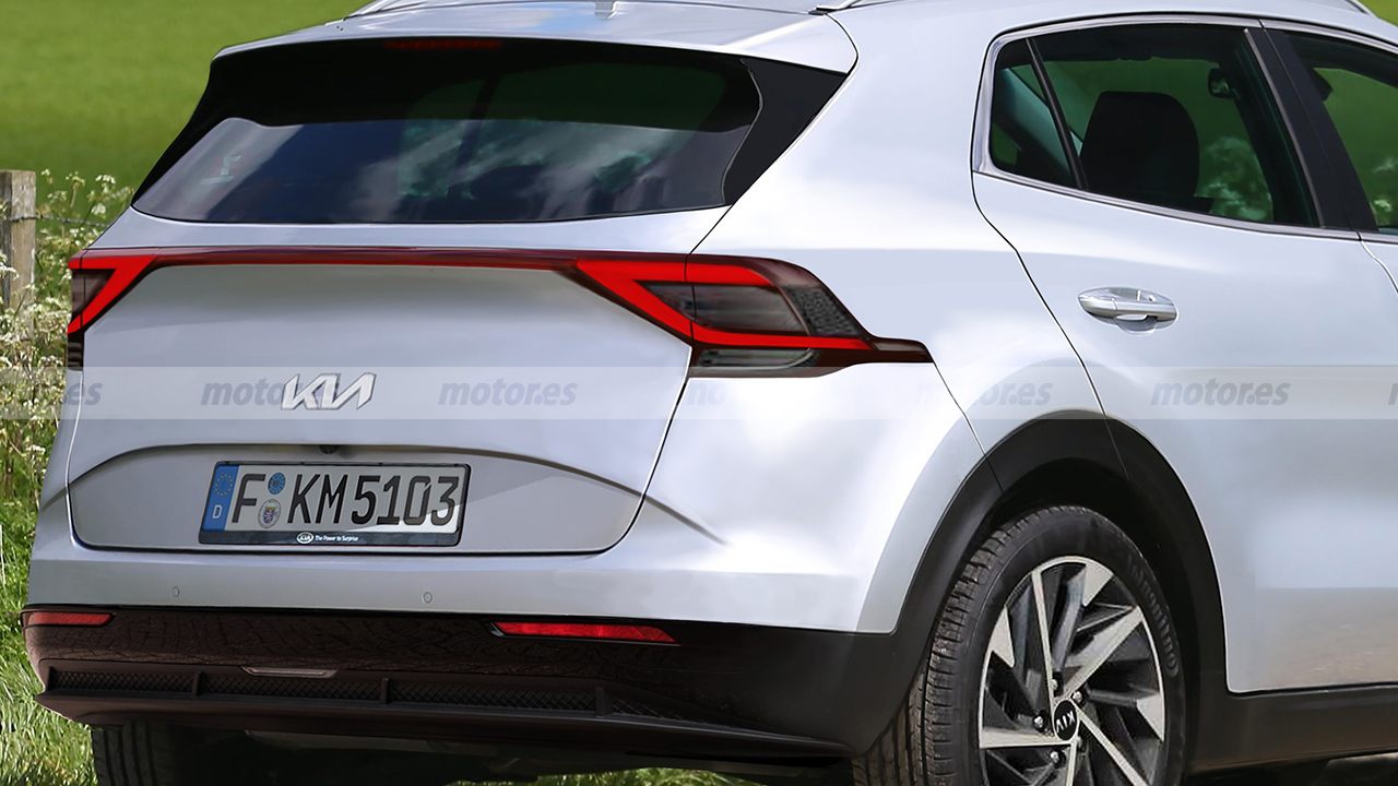 Recreación del KIA Sportage 2022