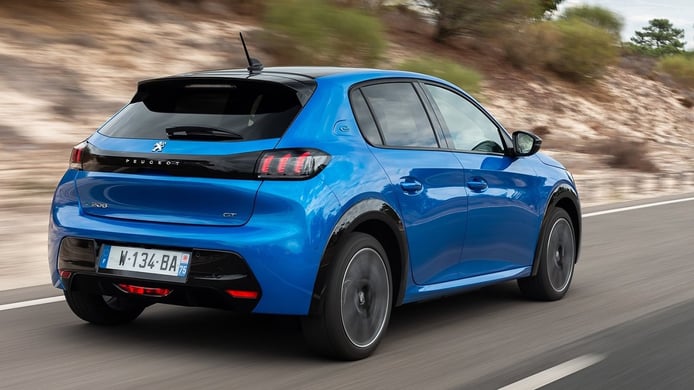 Peugeot e-208 - posterior