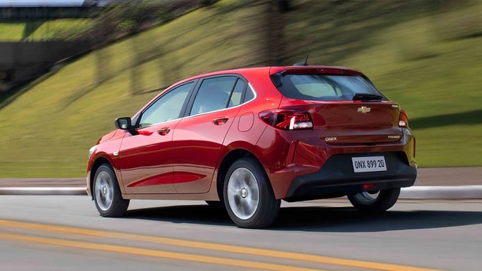 Chevrolet Onix - posterior