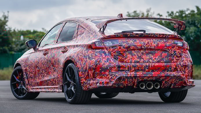 Honda Civic Type R 2022 - posterior