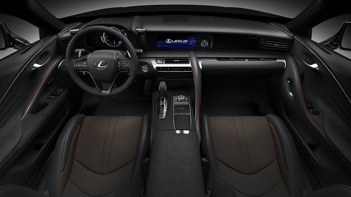 Lexus LC Black Inspiration - interior