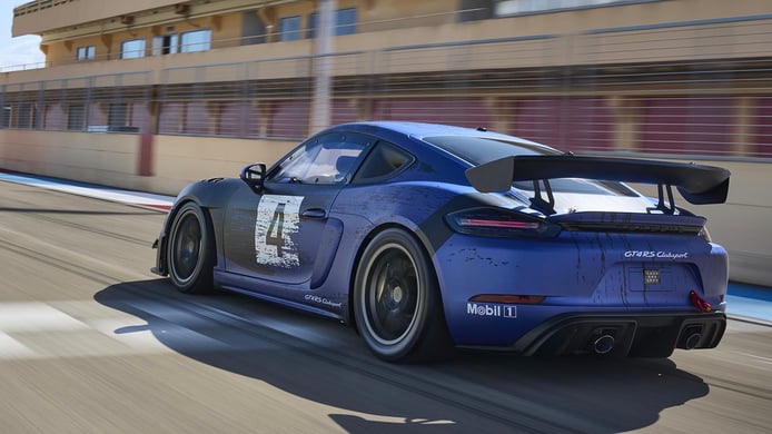 Porsche 718 Cayman GT4 RS Clubsport 2022 - posterior