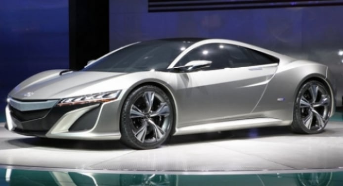 Honda presentó el NSX Concept en el Salón de Detroit