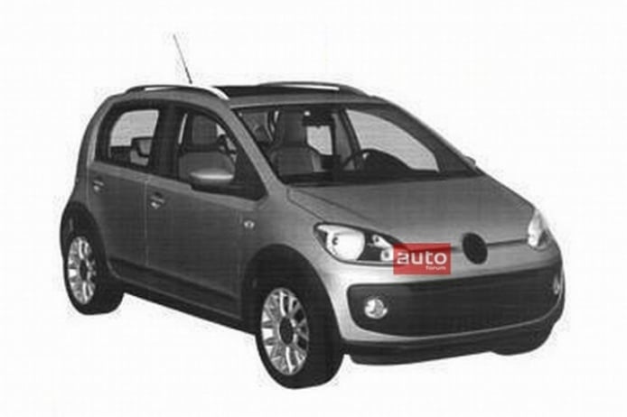 Se filtra la silueta del Volkswagen Up! 5 puertas