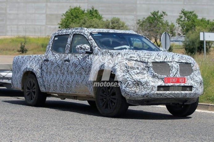 Mercedes Clase X 2018 - foto espía Mercedes Clase X 2018 - foto espía