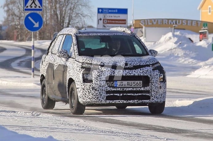 Citroën C3 Aircross 2018 - foto espía Citroën C3 Aircross 2018 - foto espía