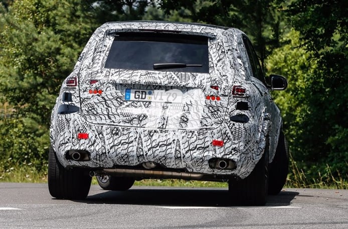 Mercedes GLE 55 AMG 4MATIC 2019 - foto espía posterior Mercedes GLE 55 AMG 4MATIC 2019 - foto espía posterior