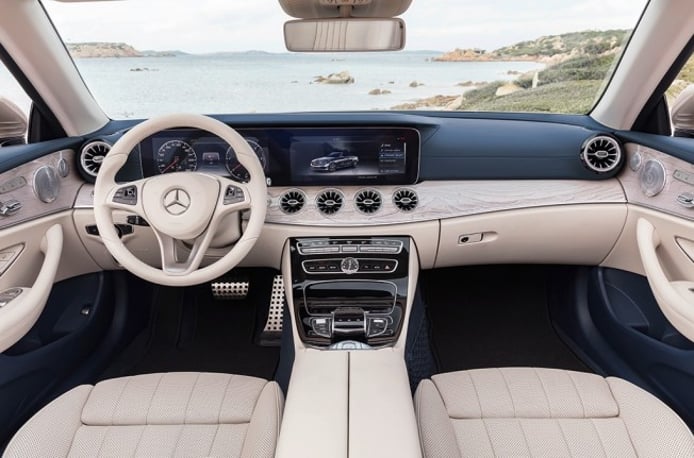 Mercedes Clase E Cabrio 2017 - interior Mercedes Clase E Cabrio 2017 - interior
