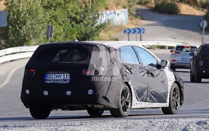 Hyundai i40 Cw 2019 - foto espía posterior Hyundai i40 Cw 2019 - foto espía posterior