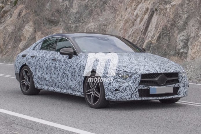 Mercedes Clase CLS 2018 - foto espía Mercedes Clase CLS 2018 - foto espía