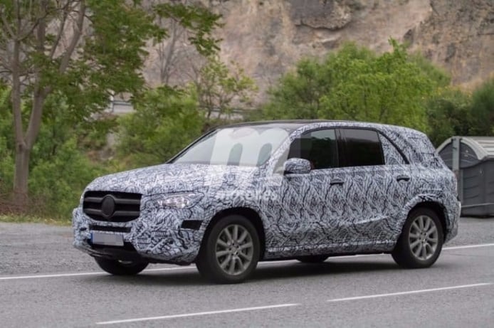 Mercedes Clase GLE 2019 - foto espía Mercedes Clase GLE 2019 - foto espía