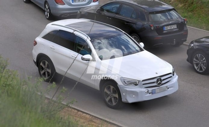 Mercedes Clase GLC 2019 - foto espía Mercedes Clase GLC 2019 - foto espía