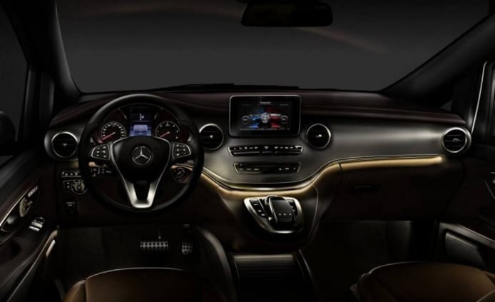 Mercedes Clase V Night Edition - interior Mercedes Clase V Night Edition - interior