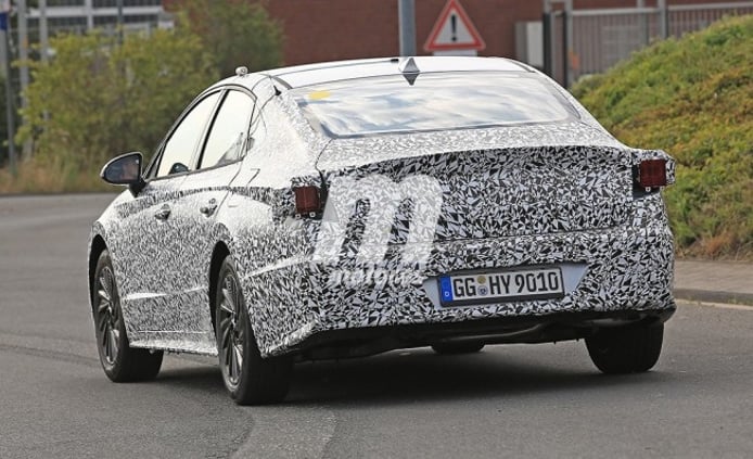 Hyundai i40 2019 - foto espía posterior Hyundai i40 2019 - foto espía posterior