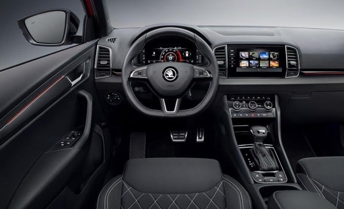 Skoda Karoq Sportline - interior Skoda Karoq Sportline - interior