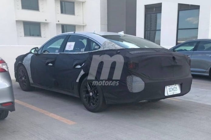 Hyundai Sonata 2020 - foto espía posterior Hyundai Sonata 2020 - foto espía posterior