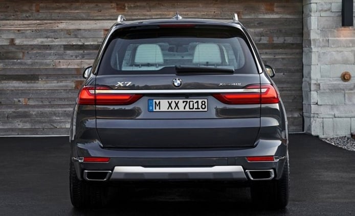 BMW X7 - posterior BMW X7 - posterior