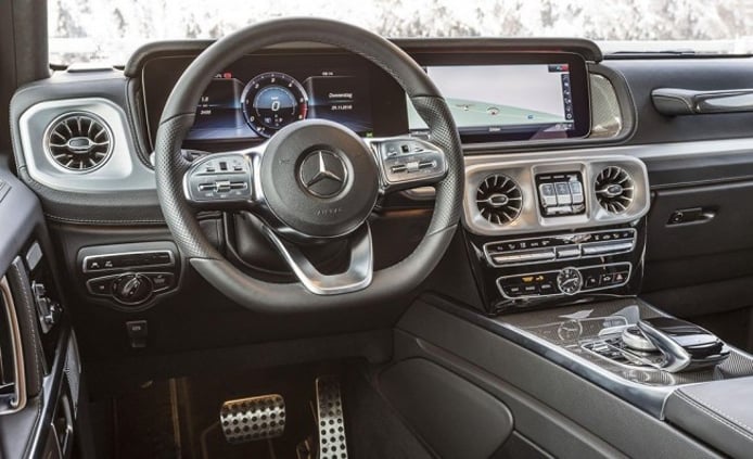 Mercedes G 350 d - interior Mercedes G 350 d - interior