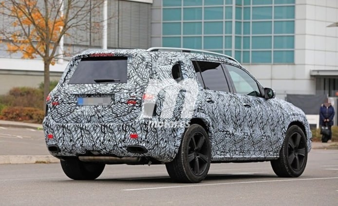 Mercedes-Maybach GLS - fotos espía posterior Mercedes-Maybach GLS - fotos espía posterior
