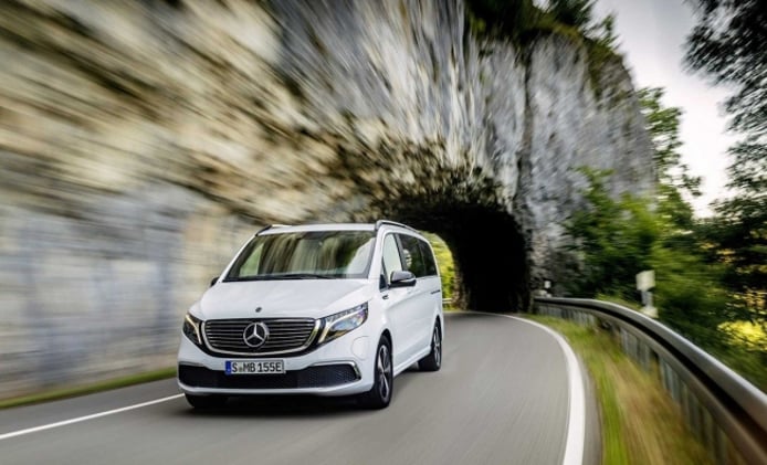 Mercedes EQV - frontal
