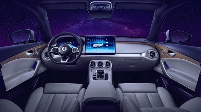 Denza X - interior