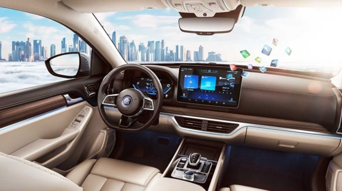 BYD Tang EV 600 - интерьер