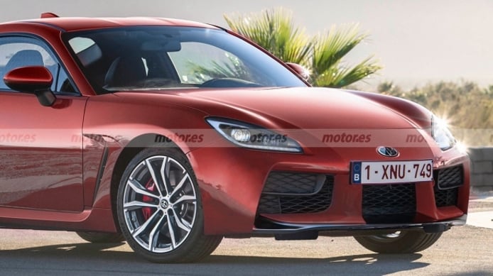 Toyota GR86 - recreación
