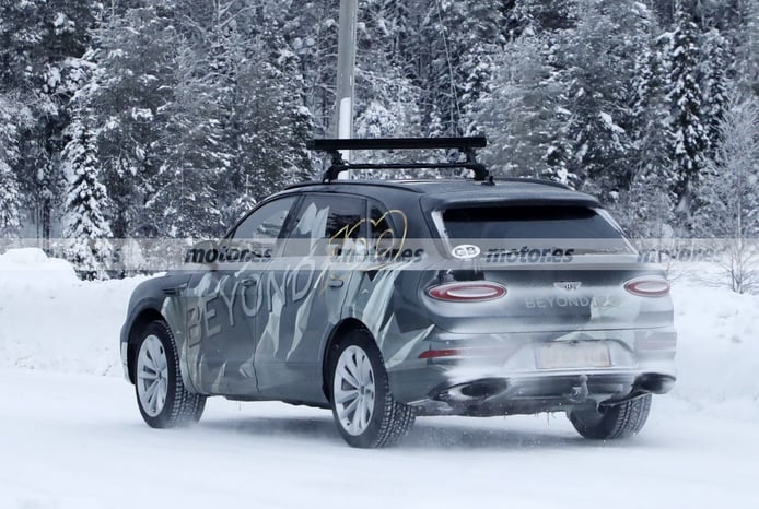 Foto espía Bentley Bentayga LWB 2022 - exterior