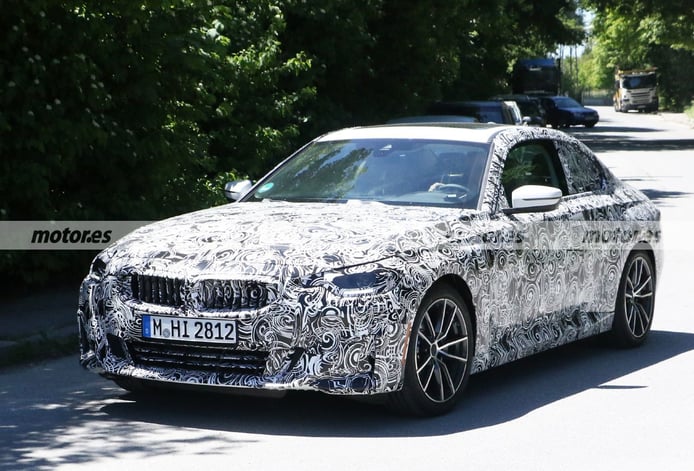 Foto espía BMW Serie 2 Coupé 2022 - exterior