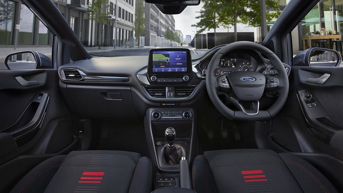 Ford Fiesta Van 2022 - interior