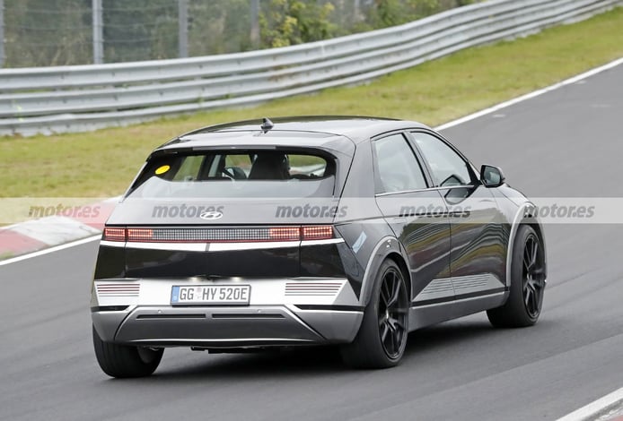 Foto espía Hyundai IONIQ 5 N en Nürburgring - exterior