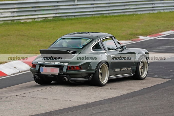 Foto espía Porsche 911 Singer DLS Project en Nürburgring - exterior