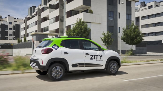 Zity shared cars will be able to move around Madrid using remote drivers