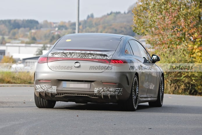 Spy photo Mercedes-AMG EQE 53 4MATIC 2022 - exterior