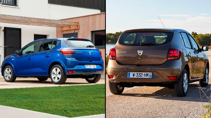Dacia Sandero 2021 vs Dacia Sandero 2020