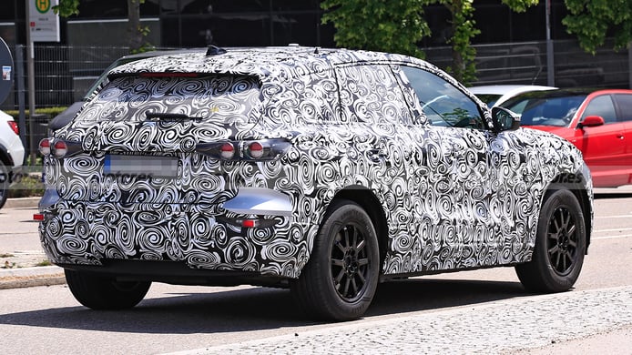 Audi Q5 e-tron - rear spy photo