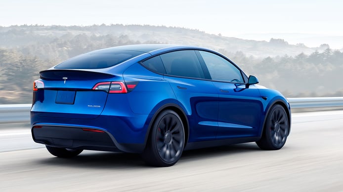 Tesla Model Y - posterior