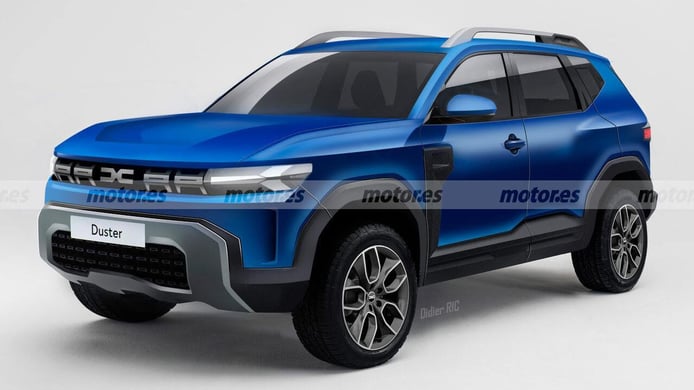 Recreación del Dacia Duster 2024