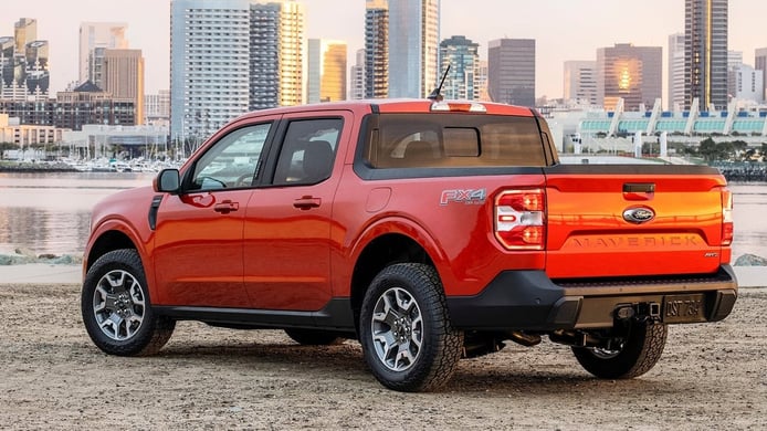 Ford Maverick 2022 - posterior