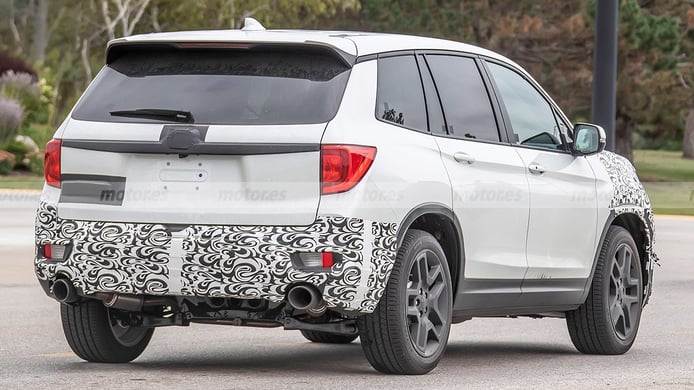 2022 Honda Passport - rear spy photo