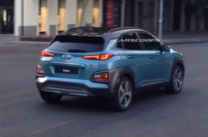 Hyundai Kona 2018 - foto espía Hyundai Kona 2018 - foto espía