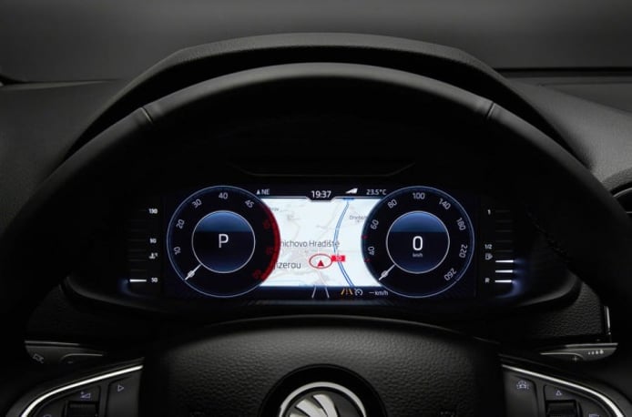 Skoda Karoq 2018 - cuadro de instrumentos digital Skoda Karoq 2018 - cuadro de instrumentos digital