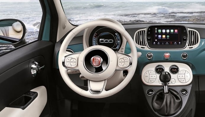 Fiat 500 Anniversario - interior Fiat 500 Anniversario - interior