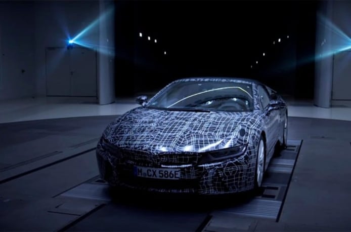BMW i8 Roadster - teaser BMW i8 Roadster - teaser