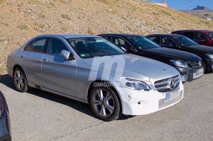 Mercedes Clase C 2018 - foto espía Mercedes Clase C 2018 - foto espía