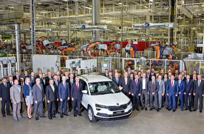 Skoda Karoq - producción Skoda Karoq - producción